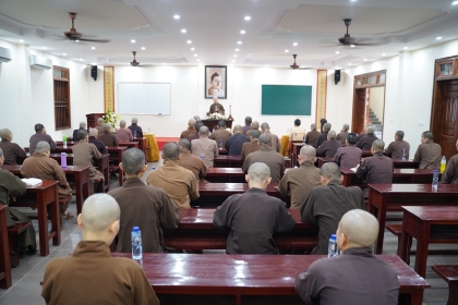 Lãnh đạo Phật giáo Hà Nội thăm các Trường hạ trên địa bàn thành phố